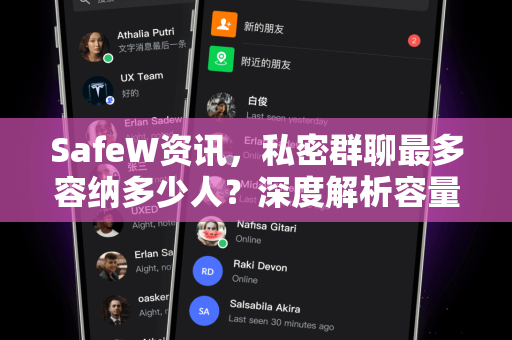 SafeW资讯，私密群聊最多容纳多少人？深度解析容量限制与安全策略