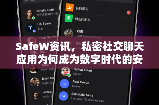 SafeW资讯，私密社交聊天应用为何成为数字时代的安全绿洲？