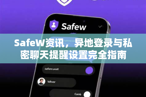 SafeW资讯，异地登录与私密聊天提醒设置完全指南