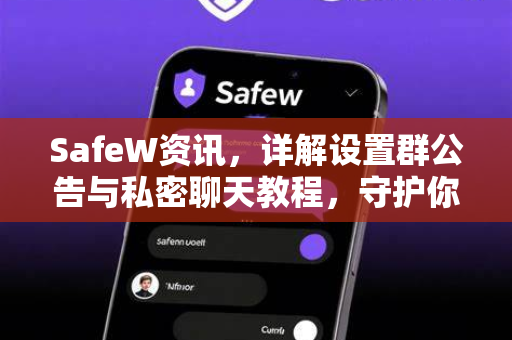 SafeW资讯，详解设置群公告与私密聊天教程，守护你的数字隐私
