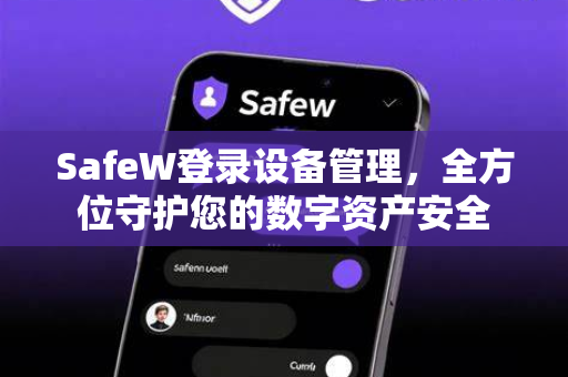 SafeW登录设备管理，全方位守护您的数字资产安全