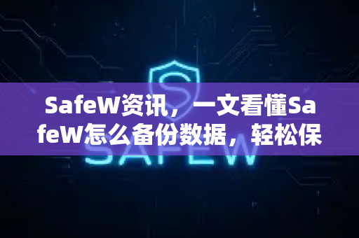 SafeW资讯，一文看懂SafeW怎么备份数据，轻松保障数据安全
