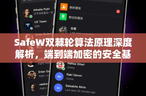 SafeW双棘轮算法原理深度解析，端到端加密的安全基石