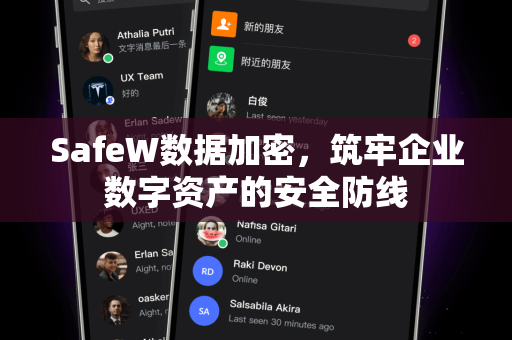 SafeW数据加密，筑牢企业数字资产的安全防线