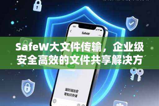 SafeW大文件传输，企业级安全高效的文件共享解决方案