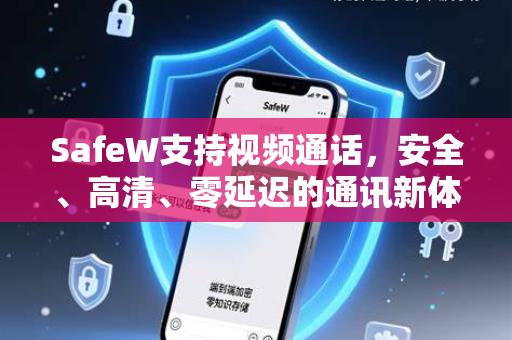 SafeW支持视频通话，安全、高清、零延迟的通讯新体验
