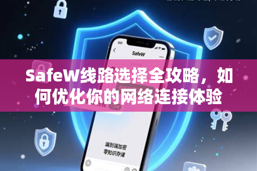 SafeW线路选择全攻略，如何优化你的网络连接体验