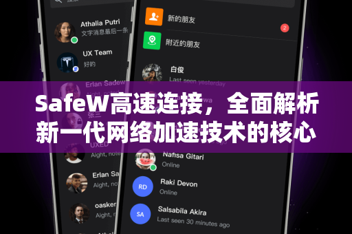 SafeW高速连接，全面解析新一代网络加速技术的核心优势