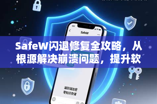SafeW闪退修复全攻略，从根源解决崩溃问题，提升软件稳定运行