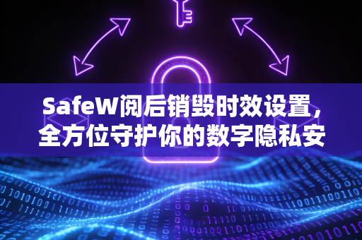 SafeW阅后销毁时效设置，全方位守护你的数字隐私安全