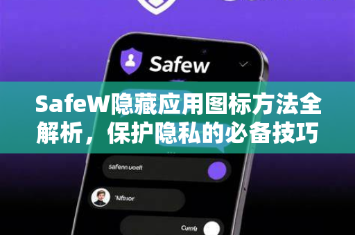 SafeW隐藏应用图标方法全解析，保护隐私的必备技巧