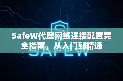 SafeW代理网络连接配置完全指南，从入门到精通