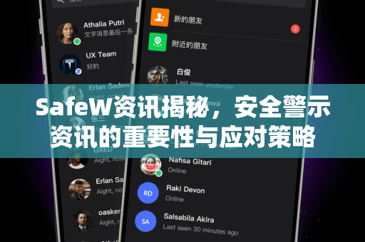 SafeW资讯揭秘，安全警示资讯的重要性与应对策略