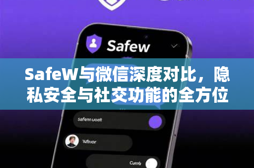 SafeW与微信深度对比，隐私安全与社交功能的全方位解析