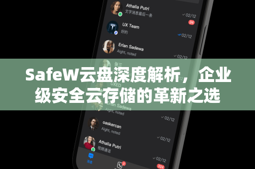 SafeW云盘深度解析，企业级安全云存储的革新之选