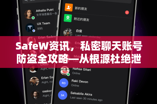 SafeW资讯，私密聊天账号防盗全攻略—从根源杜绝泄露风险