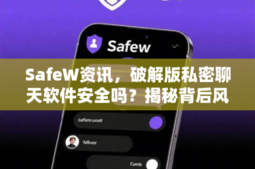 SafeW资讯，破解版私密聊天软件安全吗？揭秘背后风险与真相