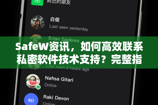 SafeW资讯，如何高效联系私密软件技术支持？完整指南与常见问题解答
