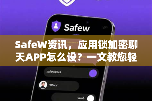SafeW资讯，应用锁加密聊天APP怎么设？一文教您轻松保护隐私